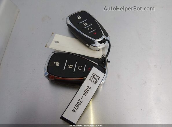 KL77LJEP8SC190534 2025 CHEVROLET TRAX White Widok deski rozdzielczej