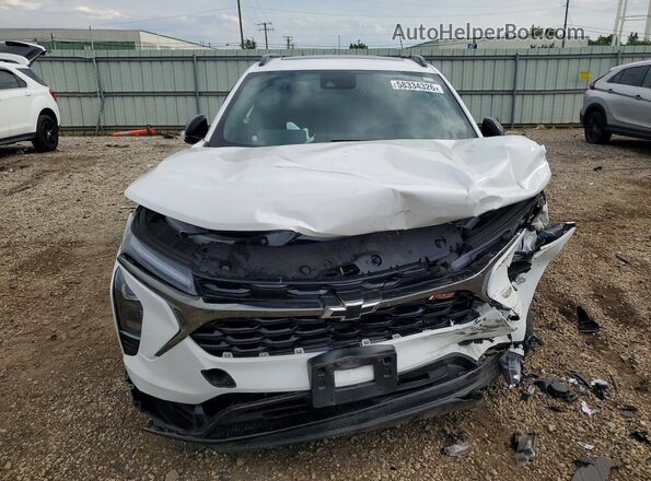KL77LJEP8SC294621 2025 CHEVROLET TRAX White Front view