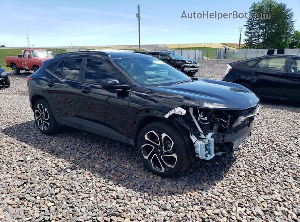 KL77LJEP8SC343364 2025 CHEVROLET TRAX Black Przód prawy