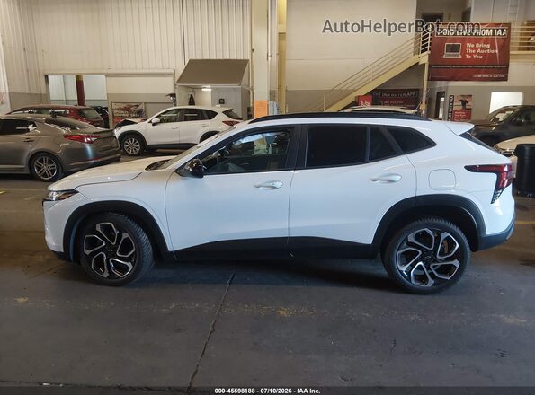 KL77LJEP9SC082262 2025 CHEVROLET TRAX White Vista interior de 360 grados