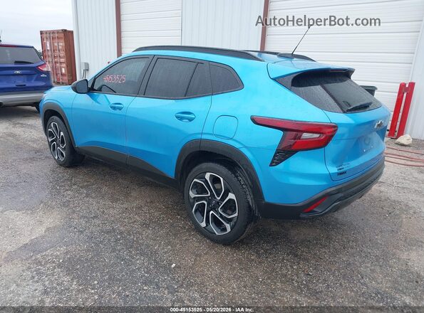KL77LJEP9SC088482 2025 CHEVROLET TRAX Light Blue Задня ліва чверть