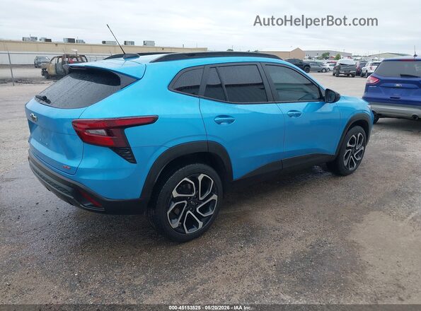 KL77LJEP9SC088482 2025 CHEVROLET TRAX Light Blue Задня права чверть