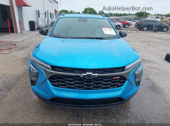 KL77LJEP9SC088482 2025 CHEVROLET TRAX Light Blue Вид щитка приладів