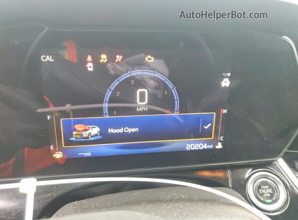 KL77LJEP9SC117060 2025 CHEVROLET TRAX White Widok zestawu wskaźników
