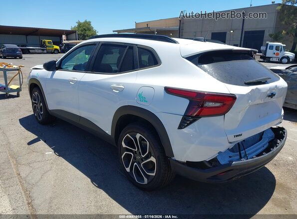 KL77LJEP9SC271574 2025 CHEVROLET TRAX White უკანა მარცხენა
