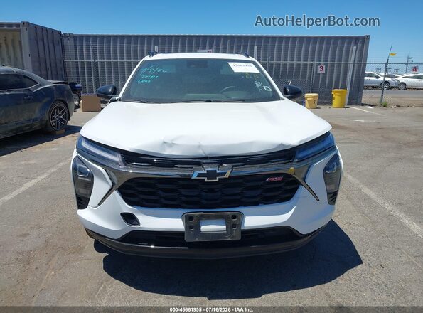 KL77LJEP9SC271574 2025 CHEVROLET TRAX White წინა ხედი