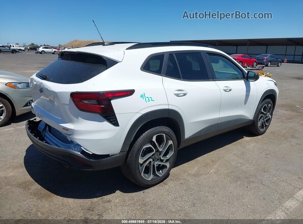 KL77LJEP9SC271574 2025 CHEVROLET TRAX White უკანა მარჯვენა