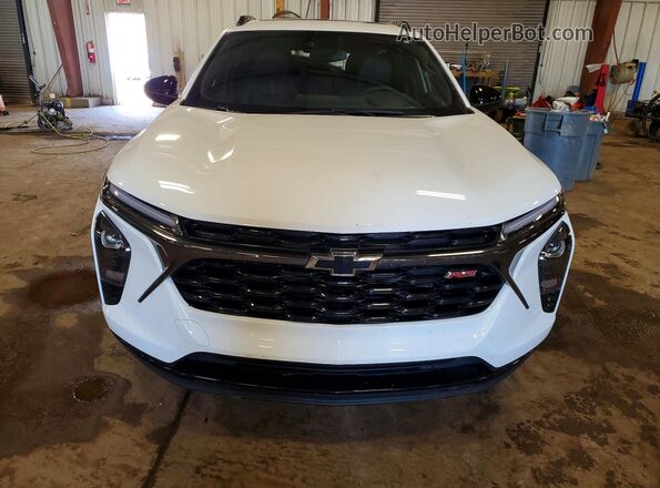 KL77LJEPXSC103488 2025 CHEVROLET TRAX White Vista frontal