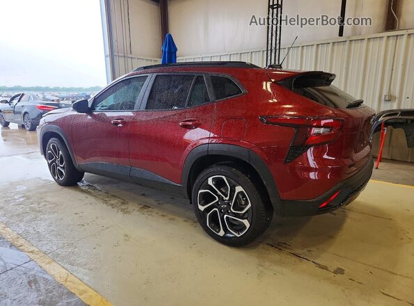 KL77LJEPXSC169930 2025 CHEVROLET TRAX Red Rear left