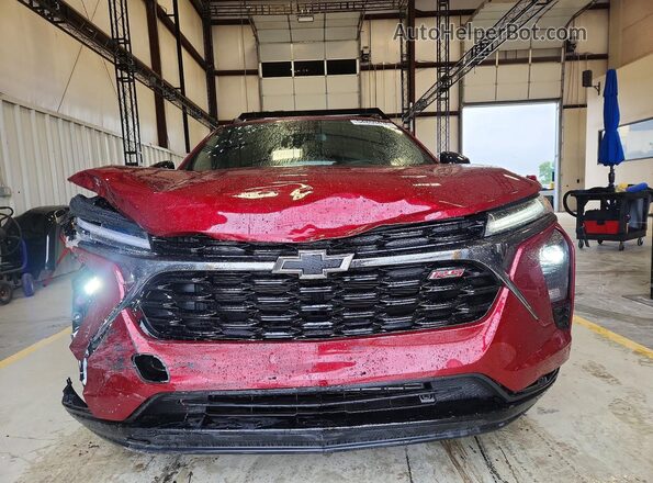 KL77LJEPXSC169930 2025 CHEVROLET TRAX Red Front view