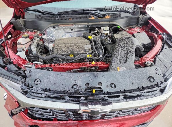 KL77LJEPXSC169930 2025 CHEVROLET TRAX Red Engine compartment view