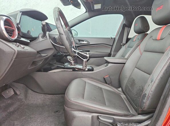 KL77LJEPXSC169930 2025 CHEVROLET TRAX Red Front interior view