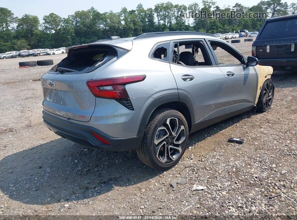 KL77LJEPXSC326761 2025 CHEVROLET TRAX Серый Задняя правая четверть