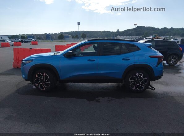 KL77LJEPXTC027756 2026 CHEVROLET TRAX Синий Панорамный вид салона 360°