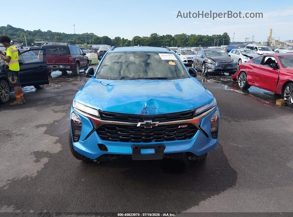 KL77LJEPXTC027756 2026 CHEVROLET TRAX Синий Вид щитка приборов