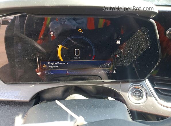 KL77LKE21RC003476 2024 CHEVROLET TRAX Gray Widok zestawu wskaźników