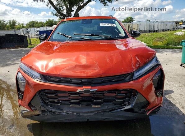 KL77LKE22RC023719 2024 CHEVROLET TRAX Orange Widok z przodu