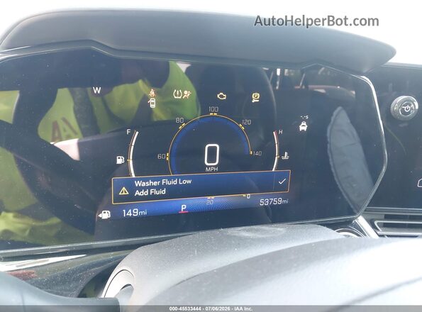 KL77LKE22RC094113 2024 CHEVROLET TRAX White Widok tylnych siedzeń