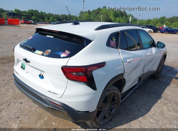 KL77LKE22RC094113 2024 CHEVROLET TRAX White Tył prawy