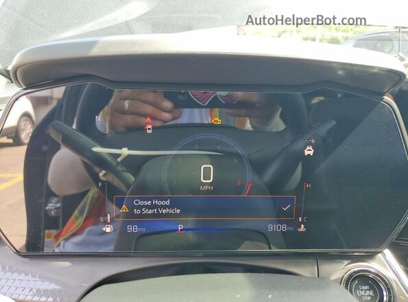 KL77LKE22RC149997 2024 CHEVROLET TRAX Black Instrument cluster view