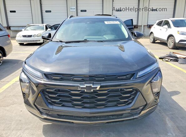 KL77LKE22RC149997 2024 CHEVROLET TRAX Black Front view
