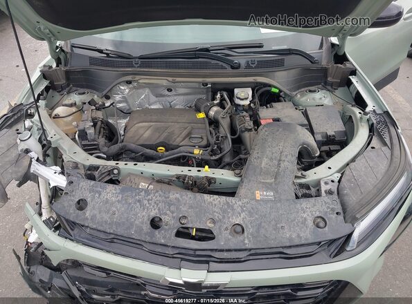 KL77LKE22RC154519 2024 CHEVROLET TRAX Green Вид ззаду