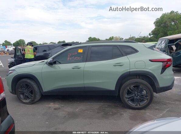 KL77LKE22RC154519 2024 CHEVROLET TRAX Green Панорамний вид салону 360°