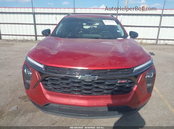 KL77LKE24RC001754 2024 CHEVROLET TRAX Оранжевый Вид щитка приборов