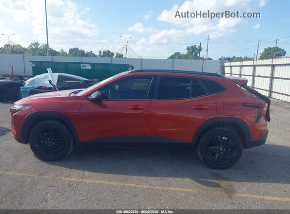 KL77LKE24RC001754 2024 CHEVROLET TRAX Оранжевый Панорамный вид салона 360°