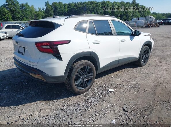 KL77LKE25RC101653 2024 CHEVROLET TRAX Белый Задняя правая четверть