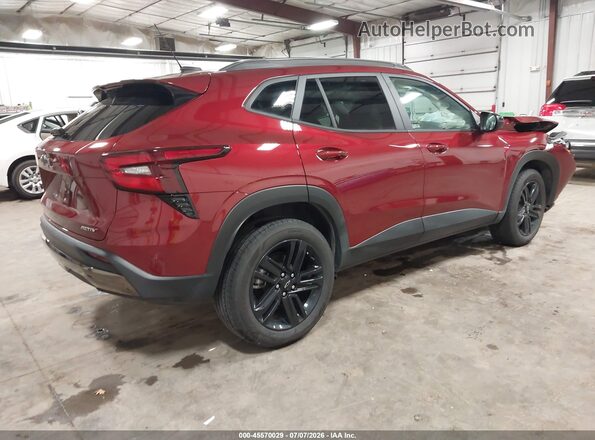 KL77LKE25RC202689 2024 CHEVROLET TRAX Red Задня права чверть