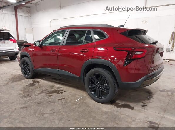 KL77LKE25RC202689 2024 CHEVROLET TRAX Red Задня ліва чверть