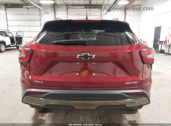 KL77LKE25RC202689 2024 CHEVROLET TRAX Red 