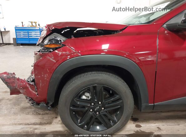 KL77LKE25RC202689 2024 CHEVROLET TRAX Red 