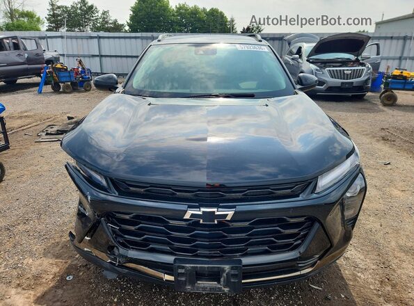 KL77LKE26RC209389 2024 CHEVROLET TRAX Black Դիմացի տեսք