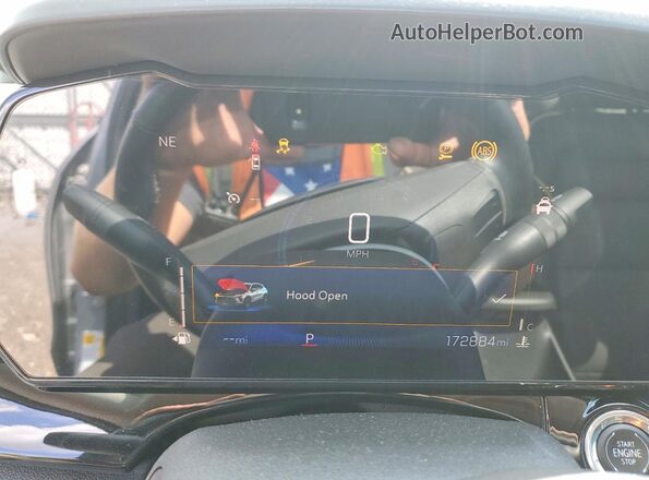 KL77LKE27RC022470 2024 CHEVROLET TRAX Серый Вид щитка приборов