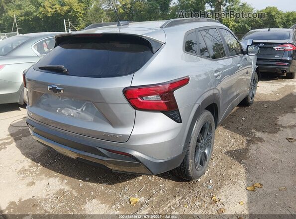 KL77LKE28RC050732 2024 CHEVROLET TRAX Silver Trasero derecho