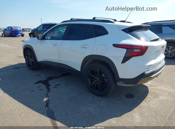 KL77LKE28RC171535 2024 CHEVROLET TRAX White Tył lewy