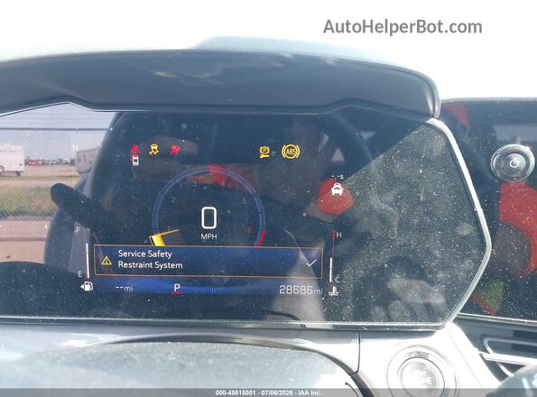 KL77LKE28RC171535 2024 CHEVROLET TRAX White Widok tylnych siedzeń
