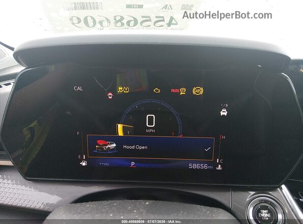 KL77LKE29RC123008 2024 CHEVROLET TRAX Silver Вид задніх сидінь