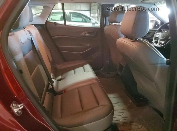 KL77LKE2XRC161704 2024 CHEVROLET TRAX Burgundy უკანა სავარძლების ხედი