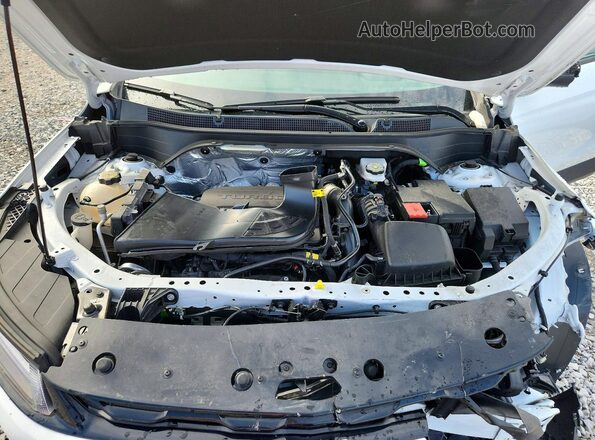 KL77LKEP0SC029987 2025 CHEVROLET TRAX White Вид підкапотного простору