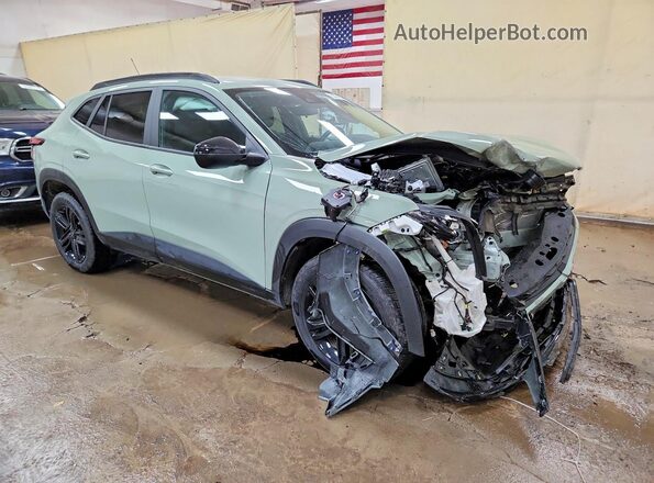 KL77LKEP0SC143178 2025 CHEVROLET TRAX Green Առջևի աջ