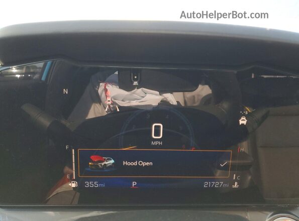 KL77LKEP0SC271758 2025 CHEVROLET TRAX Blue Սարքավորումների վահանակի տեսք