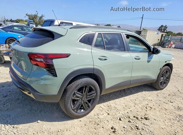 KL77LKEP0SC340190 2025 CHEVROLET TRAX Green Tył prawy