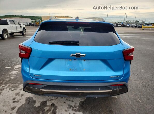 KL77LKEP1SC125224 2025 CHEVROLET TRAX Синий Вид сзади