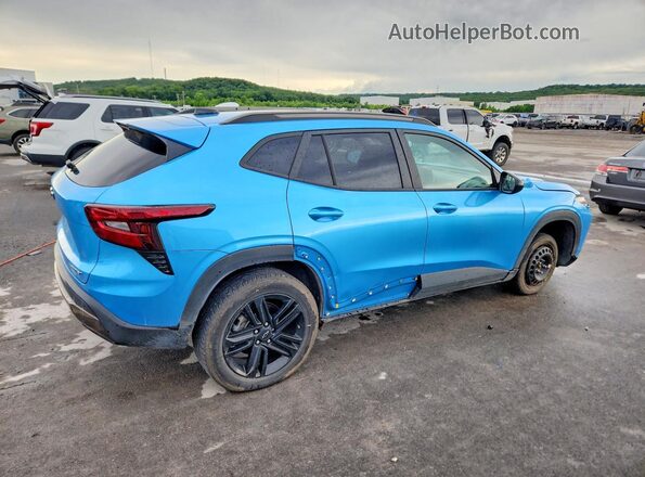 KL77LKEP1SC125224 2025 CHEVROLET TRAX Синий Задняя правая четверть