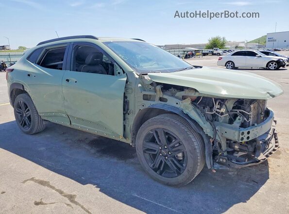 KL77LKEP1SC178215 2025 CHEVROLET TRAX Teal Delantero derecho