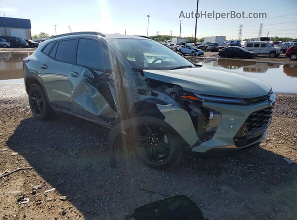 KL77LKEP1SC210399 2025 CHEVROLET TRAX Green Передня права чверть