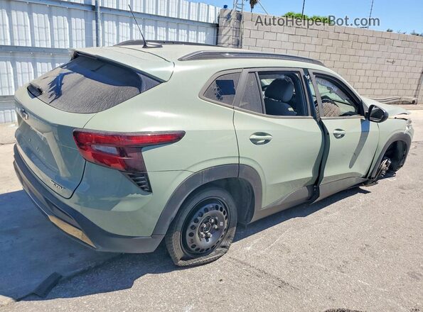 KL77LKEP2SC061243 2025 CHEVROLET TRAX Green Հետևի աջ